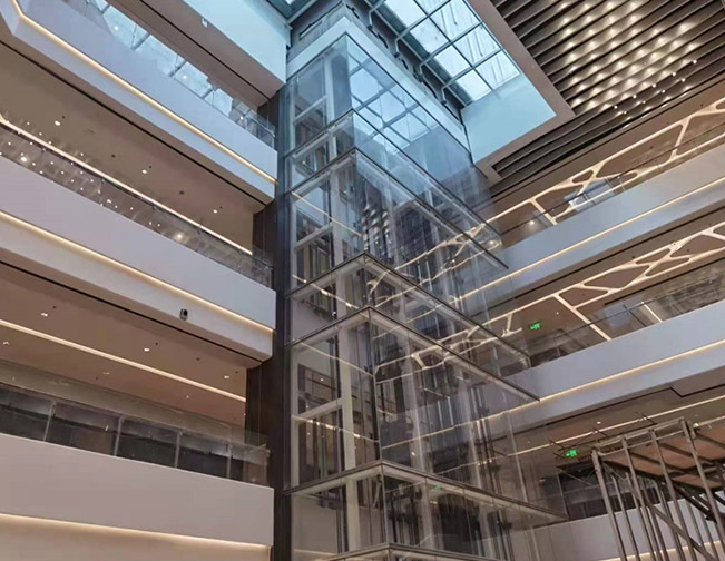 幕墻系列—觀光電梯（富力江灣）